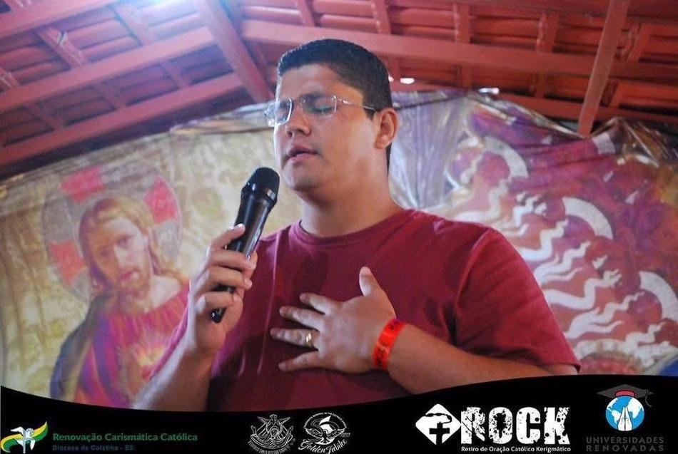 Pregação em evento católico